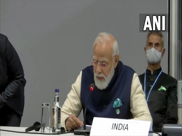 Prime Minister Narendra Modi addressing COP26 side event on 'Action and Solidarity - The Critical Decade'.