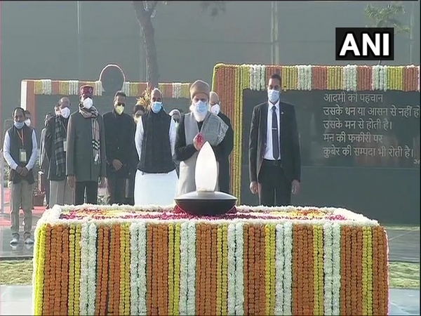 Prime Minister Narendra Modi on Friday paid floral tribute to former PM Atal Bihari Vajpayee on his 96th birth anniversary.