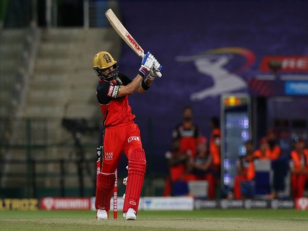 RCB skipper Virat Kohli in action against KKR (Photo/ iplt20.com)
