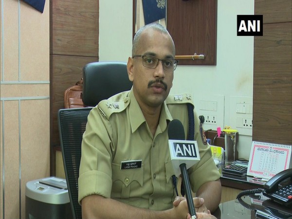 BM Laxmi Prasad, Superintendent of Police (SP) Dakshina Kannada, while talking to ANI on Thursday in Mangaluru. (Photo: ANI)
