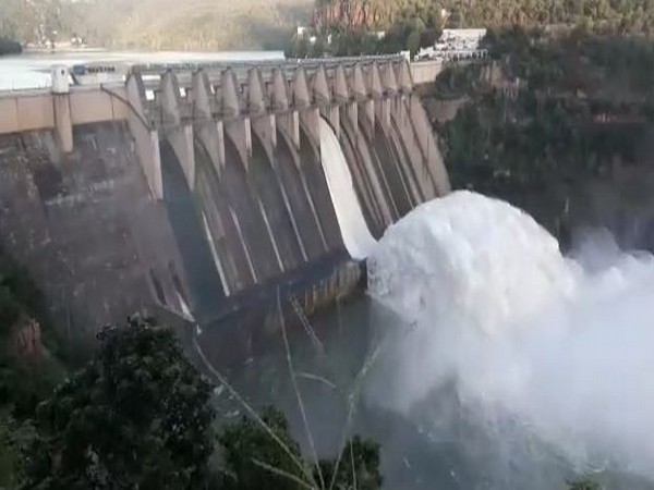 A view of the Srisailam reservoir (Photo/ANI)