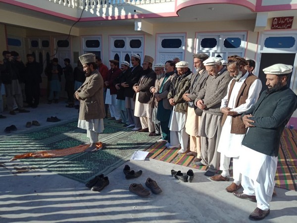 Asad Khan Achakzai's funeral prayer was held in Chitral District, Khyber-Pakhtunkhwa on Sunday. (Photo Credit: Awami National Party twitter)