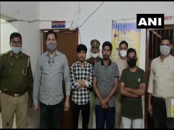 Visual of human trafficking gang busted by UP Police. (Photo/ANI) 