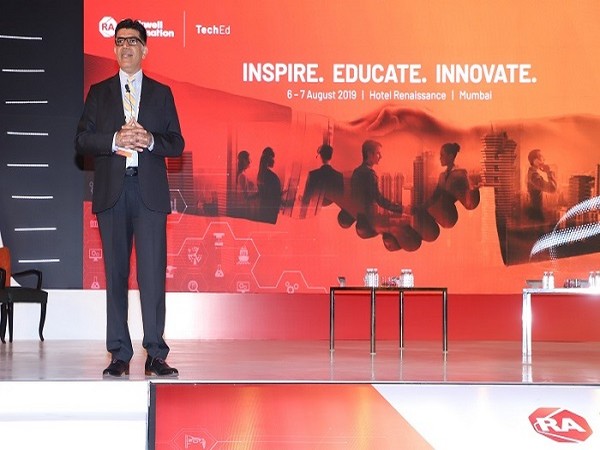 Dilip Sawhney, Managing Director, Rockwell Automation India at TechEd 2019 Mumbai