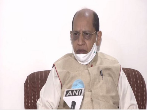 BJD MP Prasanna Acharya speaking to ANI in New Delhi on Tuesday.