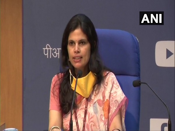 Punya Salila Srivastava, Joint Secretary, MHA addressing a press conference in New Delhi on Tuesday.