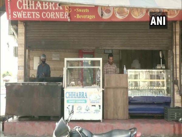 Restaurants, eateries open for home delivery in Ludhiana. Photo/ ANI