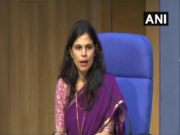 Punya Salila Srivastava, Joint Secretary, Ministry of Home Affairs, addressing media in New Delhi on Sunday. Photo/ANI