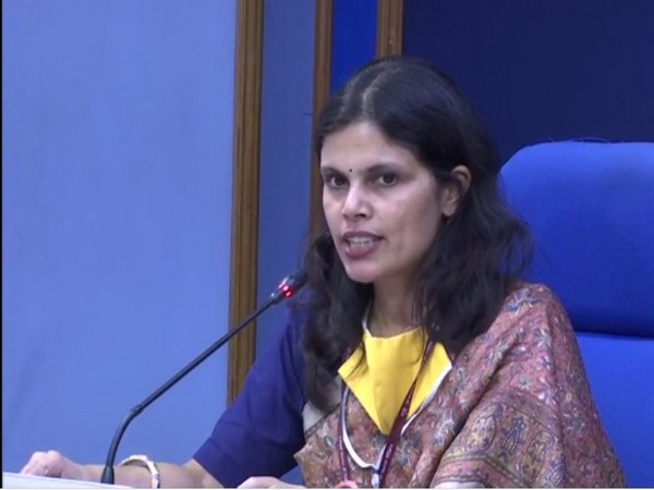 Punya Salila Srivastava, Joint Secretary, Ministry of Home Affairs (MHA) speaking at a press briefing in New Delhi on Friday (Photo/ANI)