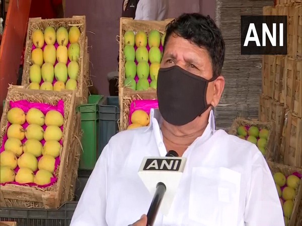 Trader Raosaheb Kunjir speaking to ANI on Thursday. (Photo/ANI)