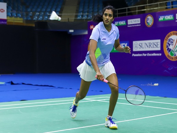 Two-time Olympics medallist PV Sindhu training ahead of India Open