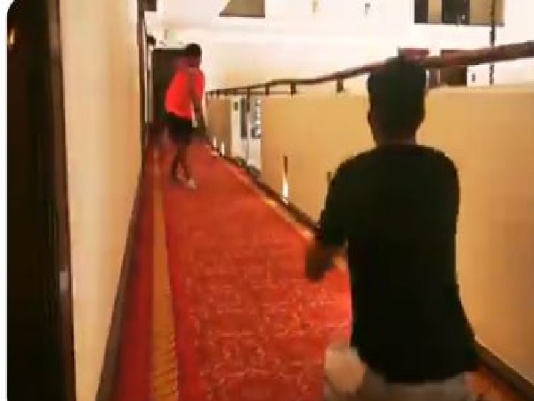 Pak players make best use of quarantine by playing with their kids (Photo/ Pakistan Cricket Twitter)