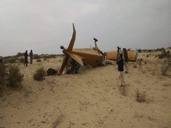 Visuals of the plane which crashed in Pakistan's Sadiqabad on Sunday.