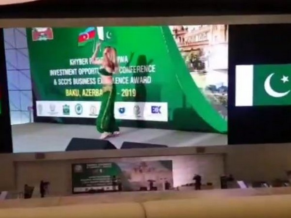 A belly dancer at an investment summit organised by Pakistan in Baku, Azerbaijan. (Photo Grab: Gul Bukhari's Twitter)