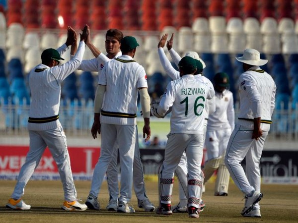 Naseem and Yasir took four-wickets each in Bangladesh's second innings. (Photo/ Pakistan Cricket Twitter) 
