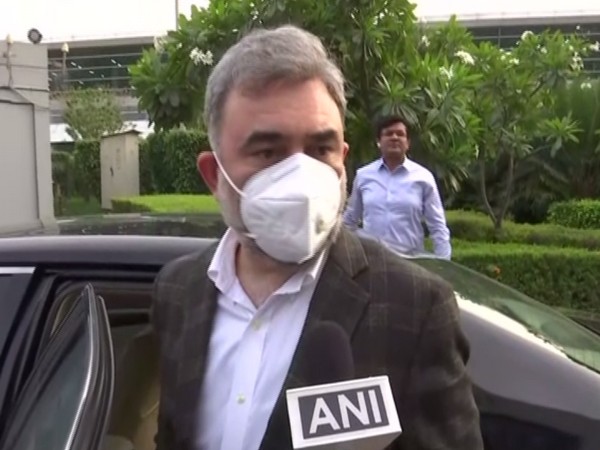 Pakistan's commissioner for Indus Waters Meher Ali Shah speaking with ANI on Monday.