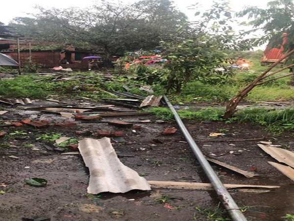 Two die, six injured in lightning strikes in Maharashtra's Palghar on Sunday. Photo/ANI