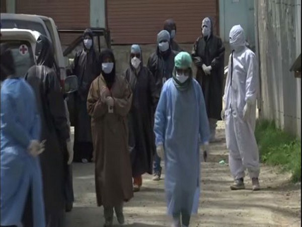 Visual from Pallar village in Budgam, Jammu and Kashmir.