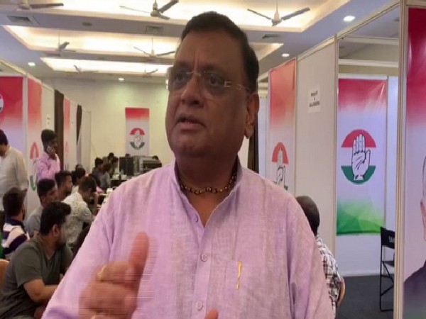 Congress general secretary Avinash Pandey speaking to ANI in Mumbai on Monday. Photo/ANI