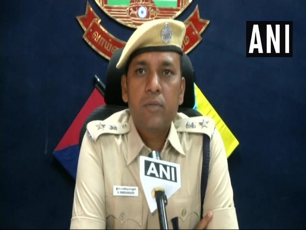 Coimbatore SP, Rural, R Pandiarajan speaking to ANI on Tuesday. Photo/ANI