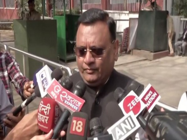 Rajasthan Congres in-charge Avinash Pandey speaking to media on Wednesday. Photo/ANI