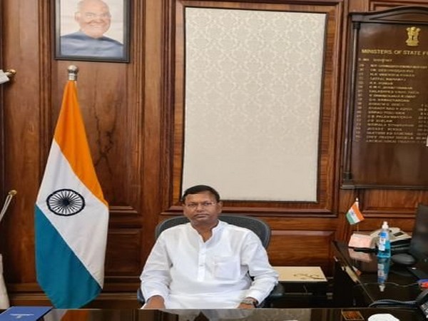 Minister of State (MoS) Finance Pankaj Chaudhary (ANI)