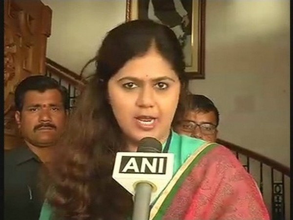 BJP leader Pankaja Munde [File Photo/ANI]