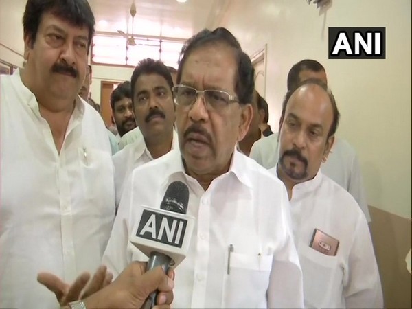 Karnataka Congress leader G Parameshwar. [Photo/ANI]