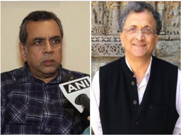 Actor Paresh Rawal and historian Ramachandra Guha (File photos) 