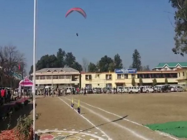 Paraglider met an accident in Bilaspur, HP on Sunday 