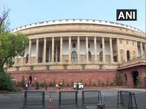 A view of Indian Parliament