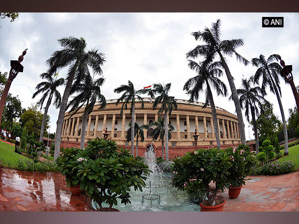 A view of Indian Parliament. Photo/ANI