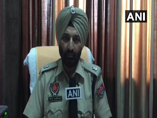 SPD Harwinder Singh Parmar while talking to ANI