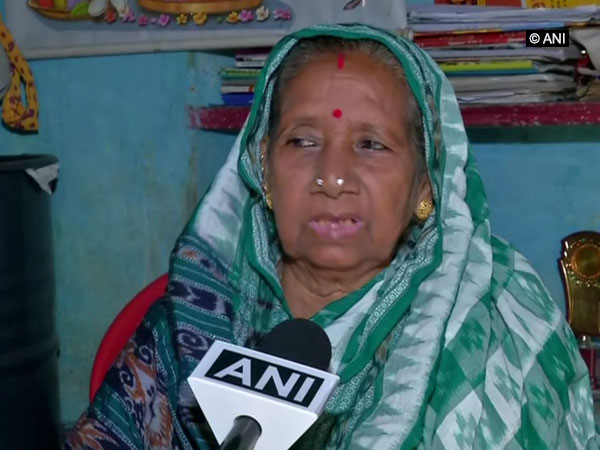 Odisha's Aska Lok Sabha candidate Pramila Bisoi talking to ANI on Sunday. Photo/ANI