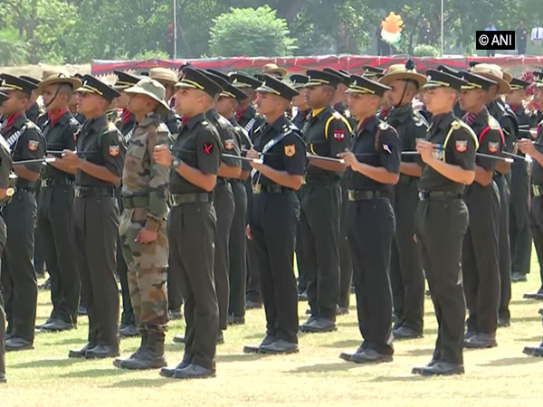 Visuals from the Passing Out Parade at Indian Military Academy in Dehradun (Photo/ANI