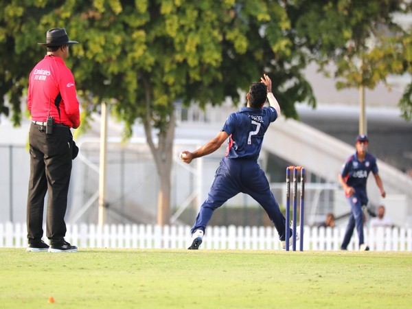 USA spinner Nisarg Patel (Photo/ USA Cricket Twitter)