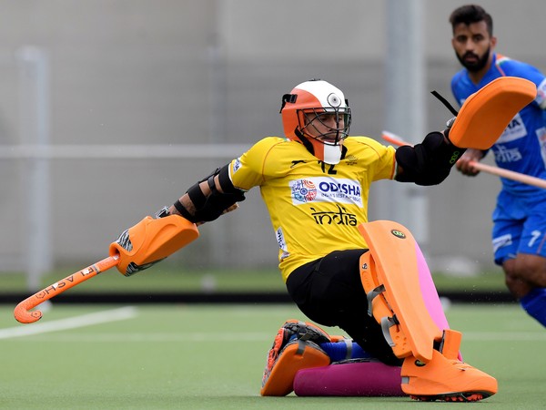 India hockey goalkeeper Krishan Pathak (Photo/ Hockey India)