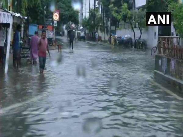 Water logging in Patna due to heavy rainfall [Photo/ANI]