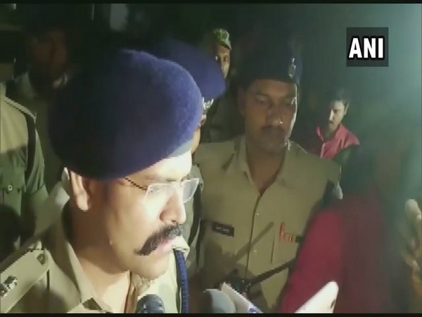 Superintendent of Police Patna Rural, Kantesh Mishra speaking to reporters on Saturday.