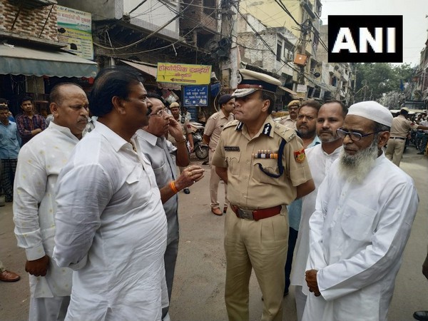 Delhi Police Commissioner Amulya Patnaik visits Hauz Qazi area