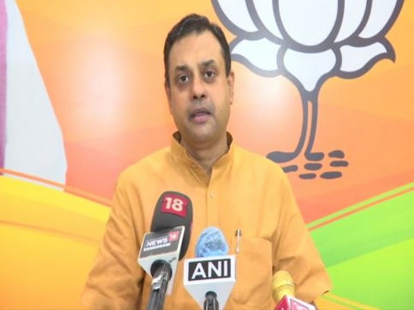 BJP spokesperson Sambit Patra speaking to reporters on Tuesday. [Photo/ANI]