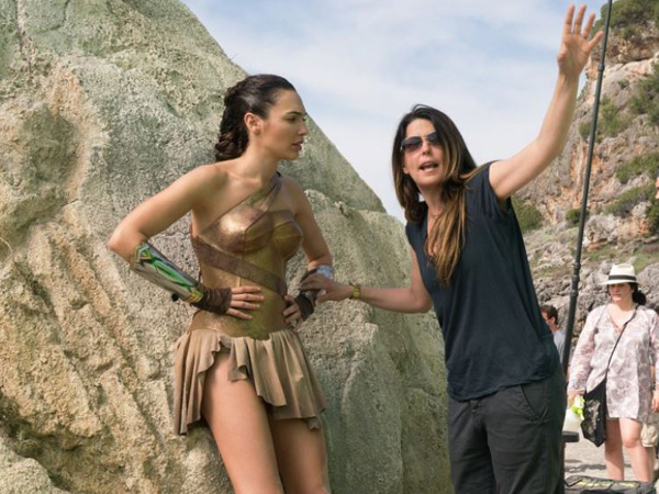 Filmmaker Patty Jenkins on 'Wonder Woman' set