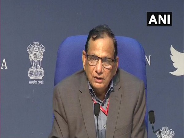 Dr VK Paul, Member (Health), NITI Aayog speaking during press conference in New Delhi on Tuesday. Photo/ANI