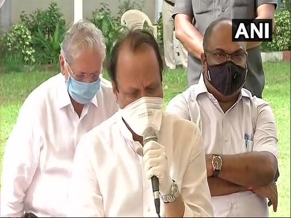 Maharashtra Deputy Chief Minister Ajit Pawar on Wednesday. Photo/ANI