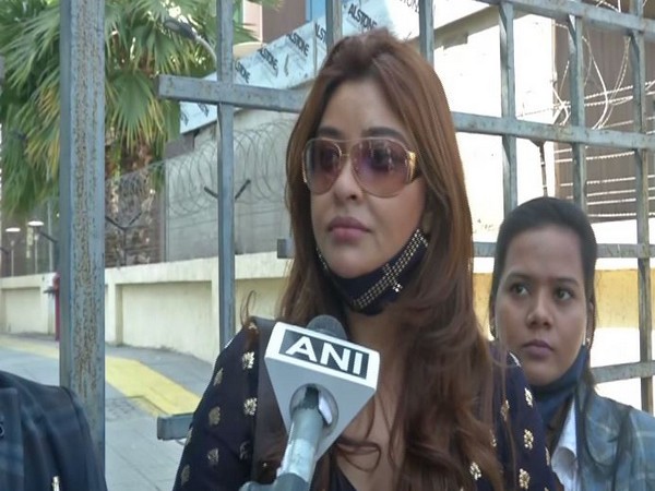 Payal Ghosh talking to ANI in New Delhi on Tuesday. photo/ANI