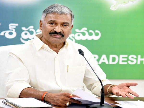 Andhra Pradesh Mining Minister Peddireddy Ramachandra Reddy (File Photo/ANI)