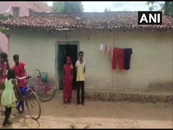 Two families in Pendra claimed that they have not received house allotted under Pradhan Mantri Awas Yojna. (Photo/ANI)