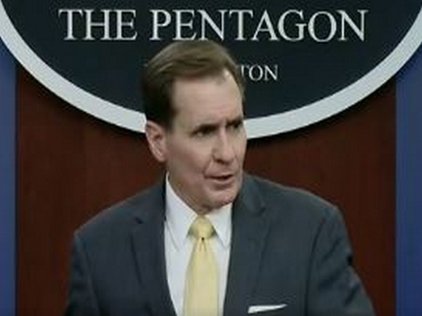 Pentagon spokesperson John Kirby during a presser on Monday.