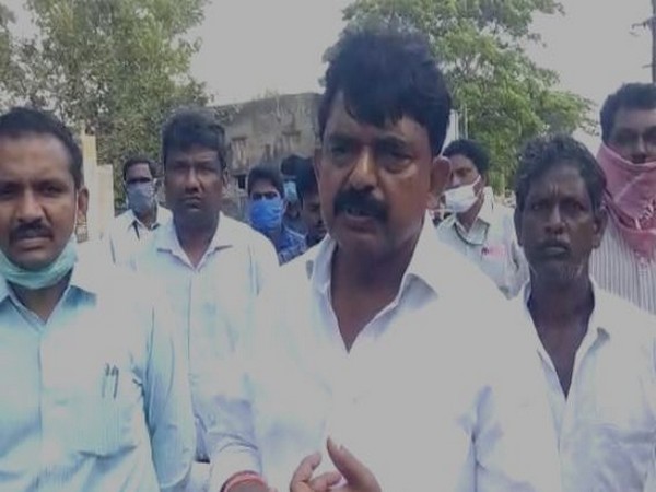 State Transport and I&PR Minister Perni Venkatramaiah speaks to ANI in Krishna district on Thursday [Photo/ANI]