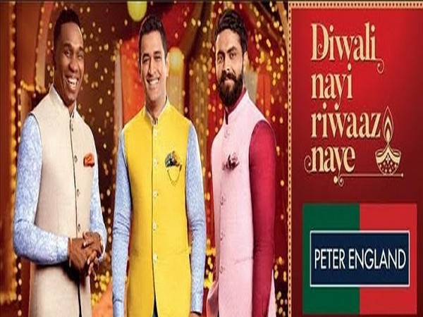 Peter England celebrates Diwali with Chennai Super Kings